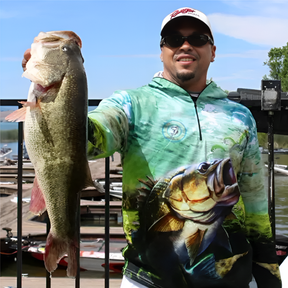 Camisa de Manga Longa Proteção UV de Pesca