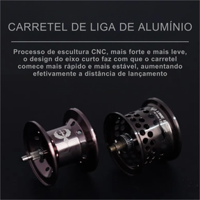 Carretilha Profissional Duplo Carretel