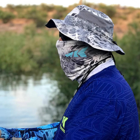 Balaclava de pesca com proteção UV