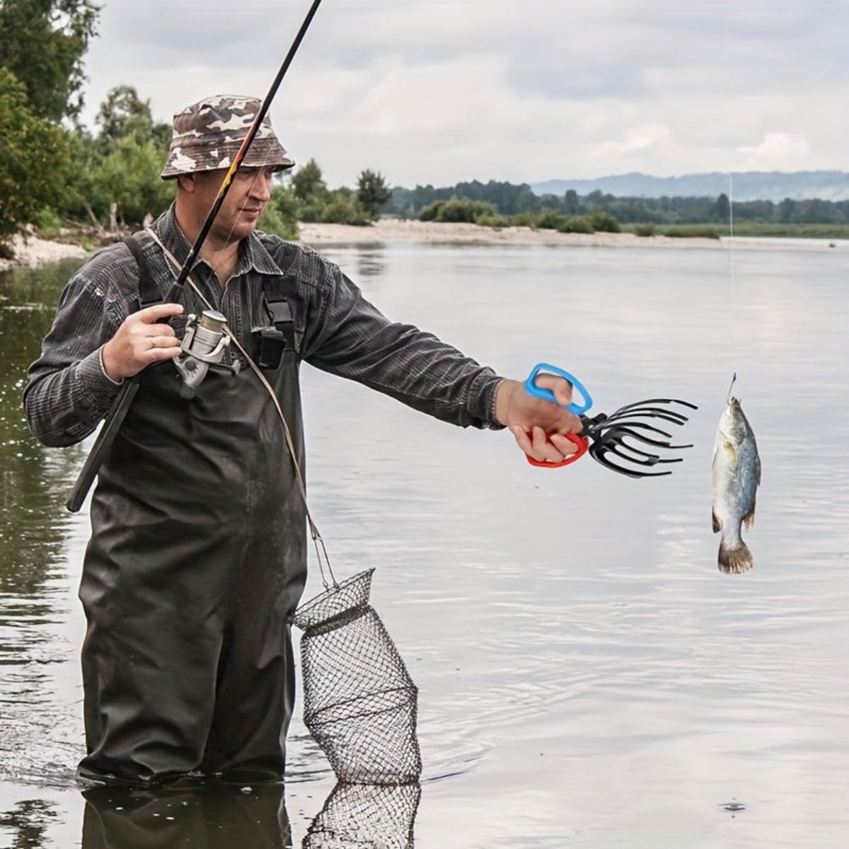 Pega Peixe e Alicate para Pesca